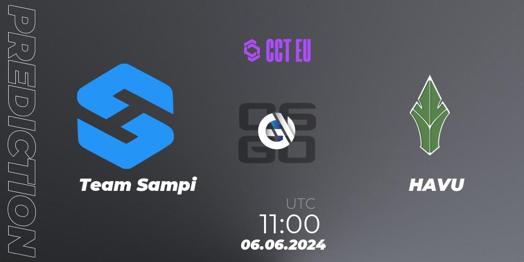 Team Sampi - HAVU: Maç tahminleri. 06.06.2024 at 11:00, Counter-Strike (CS2), CCT Season 2 Europe Series 5