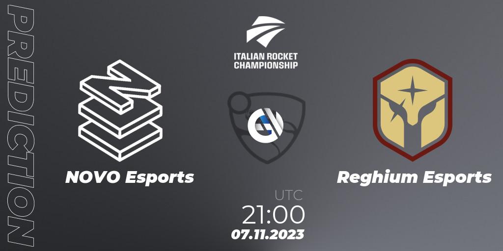 NOVO Esports - Reghium Esports: Maç tahminleri. 07.11.2023 at 21:00, Rocket League, Italian Rocket Championship Season 11Serie A Relegation