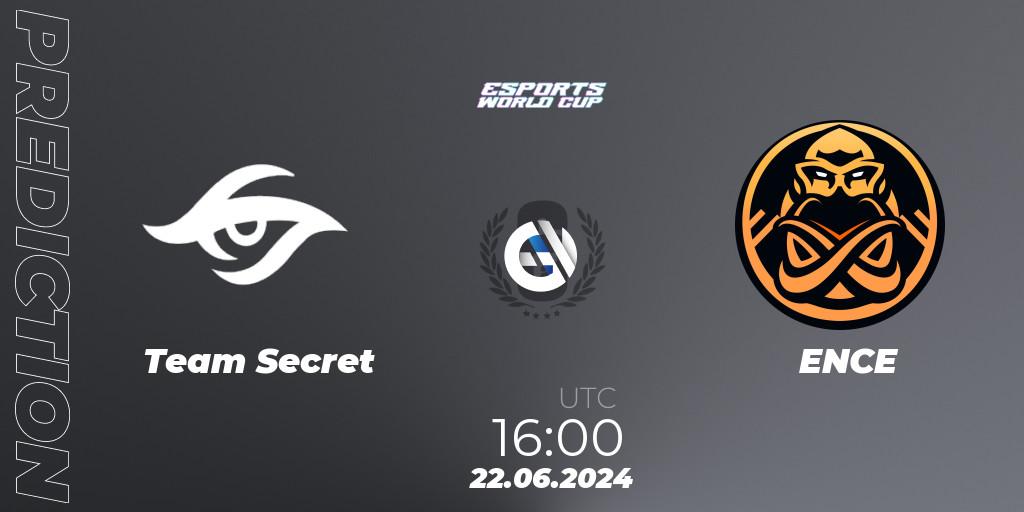 Team Secret - ENCE: Maç tahminleri. 22.06.2024 at 16:00, Rainbow Six, Esports World Cup 2024: Europe OQ