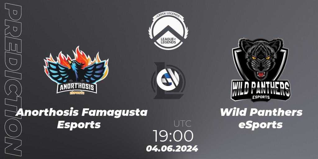 Anorthosis Famagusta Esports - Wild Panthers eSports: Maç tahminleri. 04.06.2024 at 19:00, LoL, GLL Summer 2024