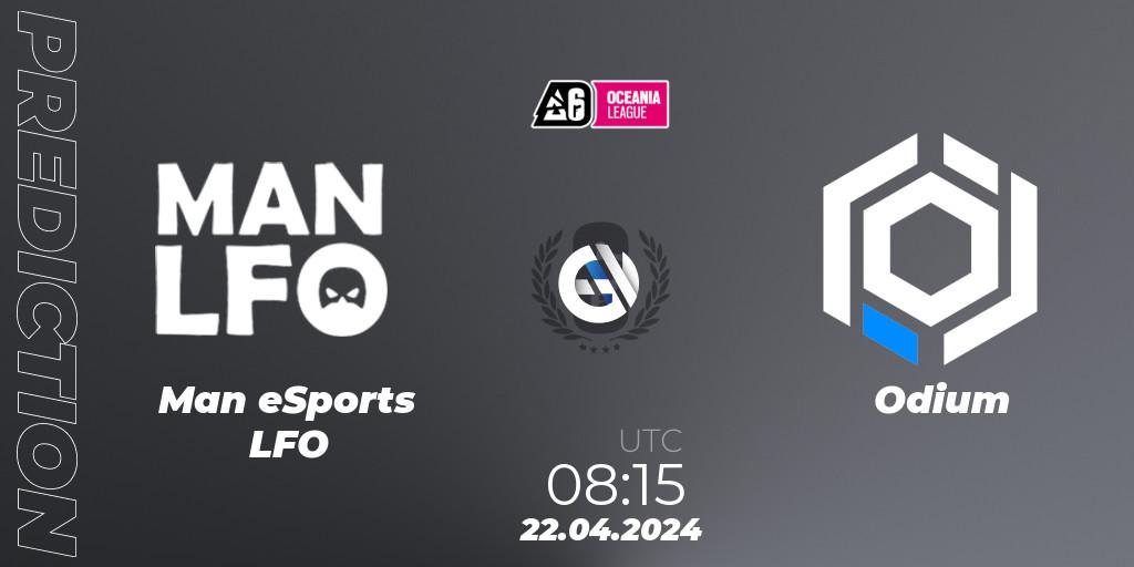 Man eSports LFO - Odium: Maç tahminleri. 22.04.24, Rainbow Six, Oceania League 2024 - Stage 1