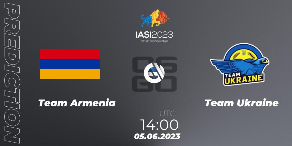 Team Armenia - Team Ukraine: Maç tahminleri. 05.06.23, CS2 (CS:GO), IESF World Esports Championship 2023: Eastern Europe Qualifier