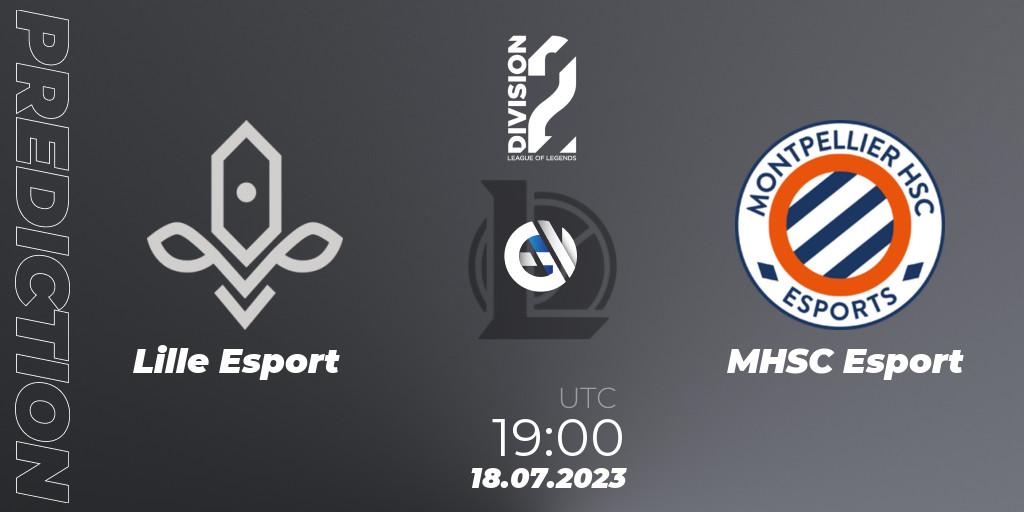 Lille Esport - MHSC Esport: Maç tahminleri. 18.07.2023 at 19:00, LoL, LFL Division 2 Summer 2023 - Group Stage