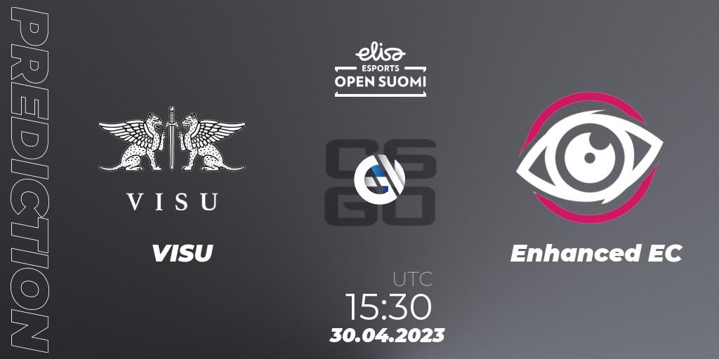 VISU - Enhanced EC: Maç tahminleri. 30.04.2023 at 15:30, Counter-Strike (CS2), Elisa Open Suomi Season 5