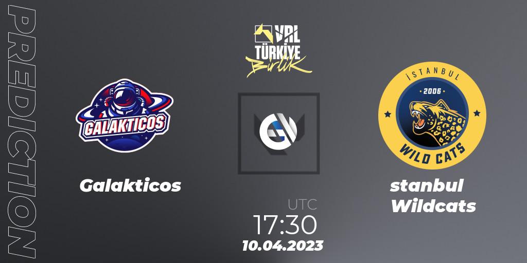 Galakticos - İstanbul Wildcats: Maç tahminleri. 10.04.2023 at 17:30, VALORANT, VALORANT Challengers 2023: Turkey Split 2 - Regular Season