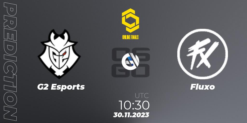 G2 Esports - Fluxo: Maç tahminleri. 30.11.23, CS2 (CS:GO), CCT Online Finals #5