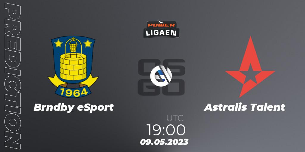 Brøndby eSport - Astralis Talent: Maç tahminleri. 09.05.2023 at 19:00, Counter-Strike (CS2), Dust2.dk Ligaen Season 23