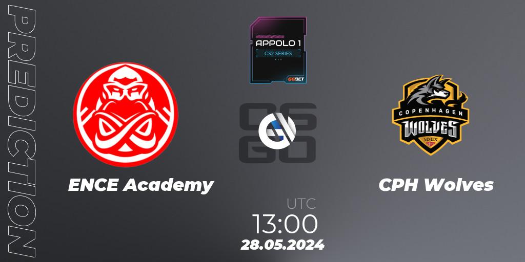 ENCE Academy - CPH Wolves: Maç tahminleri. 28.05.2024 at 13:00, Counter-Strike (CS2), Appolo1 Series: Phase 2