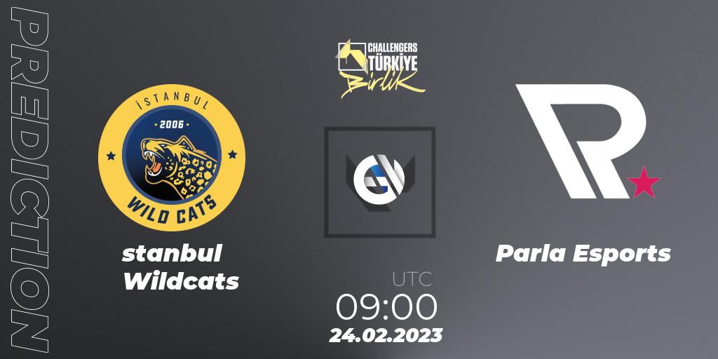 İstanbul Wildcats - Parla Esports: Maç tahminleri. 24.02.23, VALORANT, VALORANT Challengers 2023 Turkey: Birlik Split 1