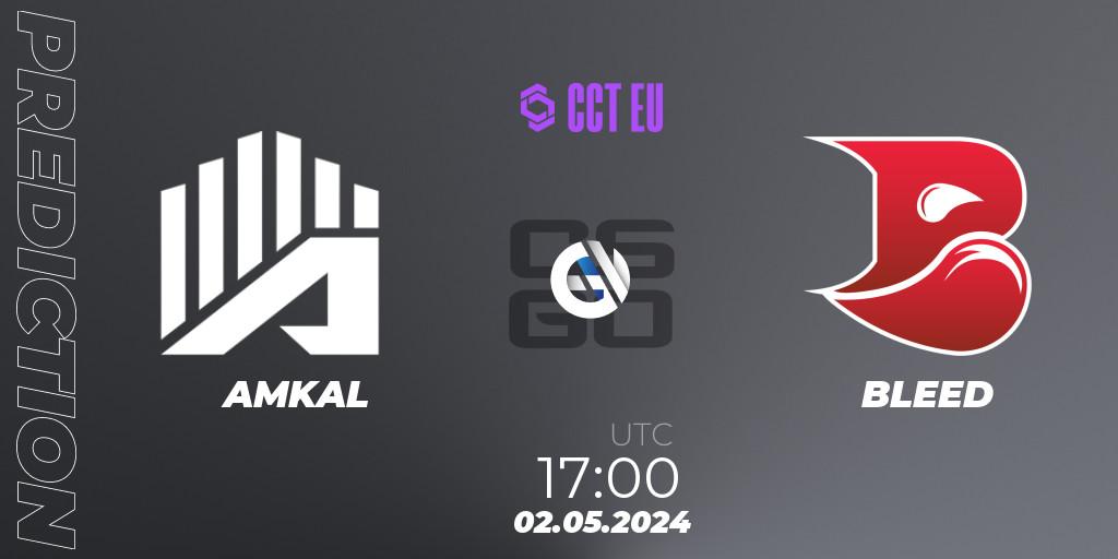 AMKAL - BLEED: Maç tahminleri. 02.05.2024 at 18:15, Counter-Strike (CS2), CCT Season 2 Europe Series 1