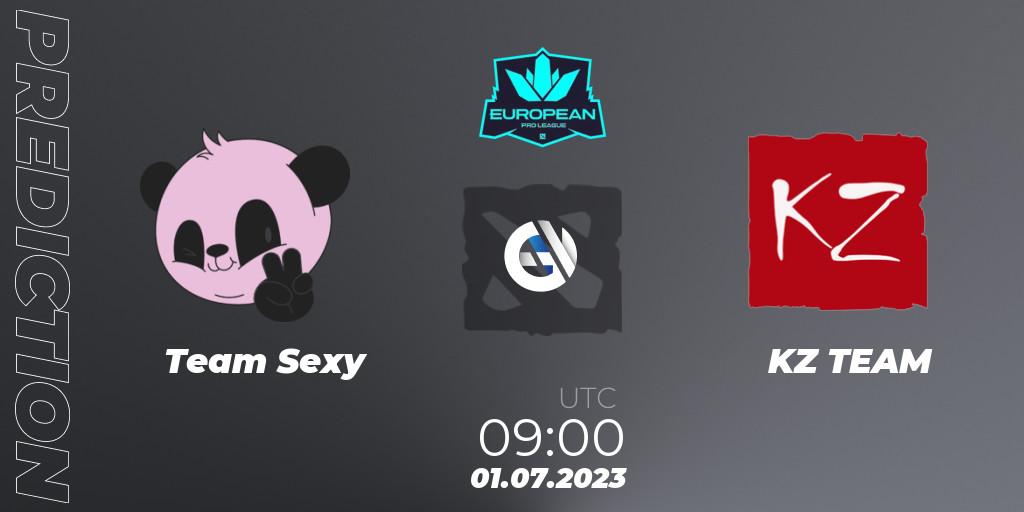 Team Sexy - KZ TEAM: Maç tahminleri. 01.07.2023 at 15:01, Dota 2, European Pro League Season 10