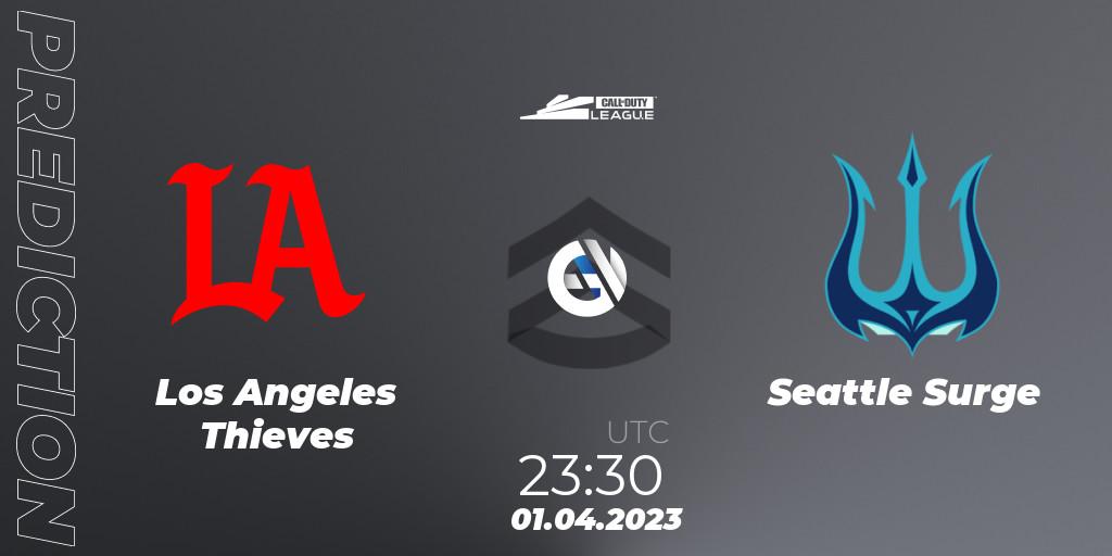 Los Angeles Thieves - Seattle Surge: Maç tahminleri. 01.04.2023 at 23:30, Call of Duty, Call of Duty League 2023: Stage 4 Major Qualifiers