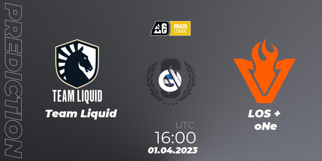 Team Liquid - LOS + oNe: Maç tahminleri. 01.04.23, Rainbow Six, Brazil League 2023 - Stage 1