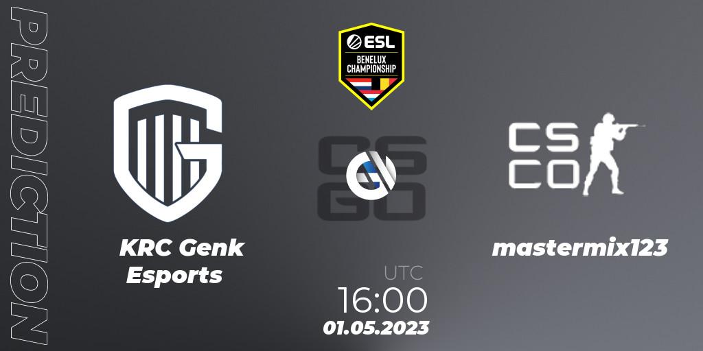KRC Genk Esports - mastermix123: Maç tahminleri. 01.05.2023 at 16:00, Counter-Strike (CS2), ESL Benelux Championship Spring 2023
