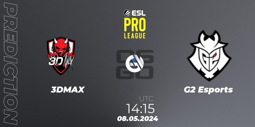 3DMAX - G2 Esports: Maç tahminleri. 08.05.24, CS2 (CS:GO), ESL Pro League Season 19