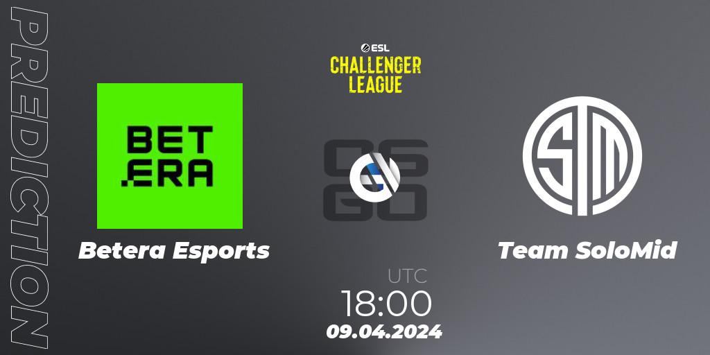 Betera Esports - Team SoloMid: Maç tahminleri. 09.04.2024 at 18:00, Counter-Strike (CS2), ESL Challenger League Season 47: Europe