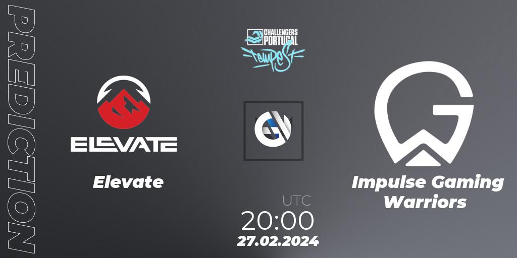 Elevate - Impulse Gaming Warriors: Maç tahminleri. 27.02.24, VALORANT, VALORANT Challengers 2024 Portugal: Tempest Split 1