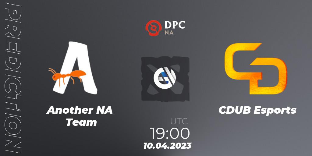 Another NA Team - CDUB Esports: Maç tahminleri. 10.04.23, Dota 2, DPC 2023 Tour 2: NA Division II (Lower)