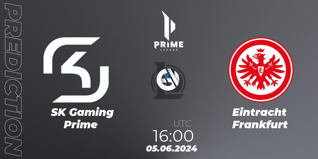 SK Gaming Prime - Eintracht Frankfurt: Maç tahminleri. 05.06.2024 at 16:00, LoL, Prime League Summer 2024