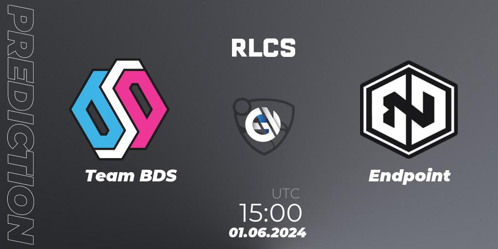 Team BDS - Endpoint: Maç tahminleri. 01.06.2024 at 15:00, Rocket League, RLCS 2024 - Major 2: EU Open Qualifier 6