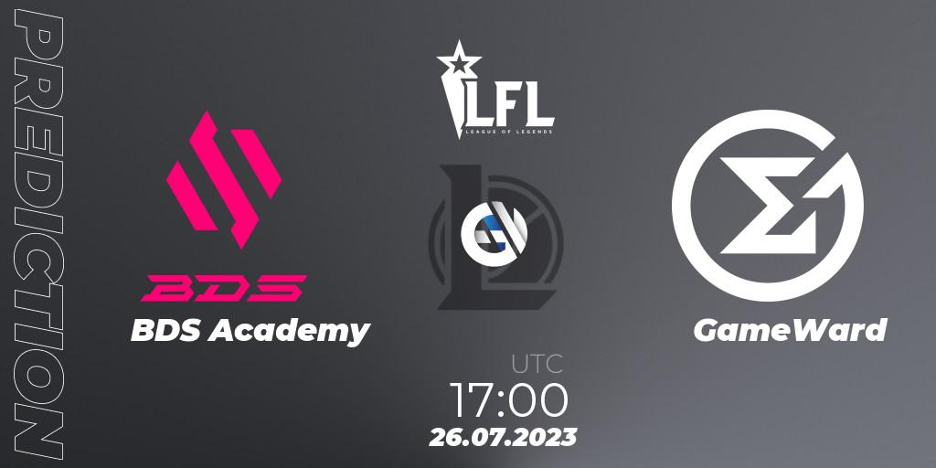BDS Academy - GameWard: Maç tahminleri. 26.07.2023 at 17:00, LoL, LFL Summer 2023 - Group Stage