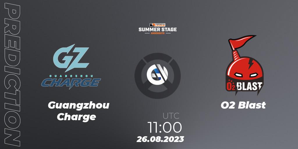 Guangzhou Charge - O2 Blast: Maç tahminleri. 26.08.23, Overwatch, Overwatch League 2023 - Summer Stage Knockouts