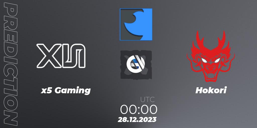 x5 Gaming - Hokori: Maç tahminleri. 17.01.2024 at 00:20, Dota 2, FastInvitational DotaPRO Season 2