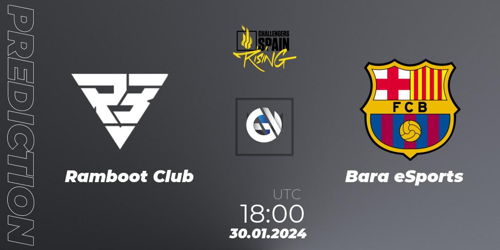 Ramboot Club - Barça eSports: Maç tahminleri. 30.01.24, VALORANT, VALORANT Challengers 2024 Spain: Rising Split 1