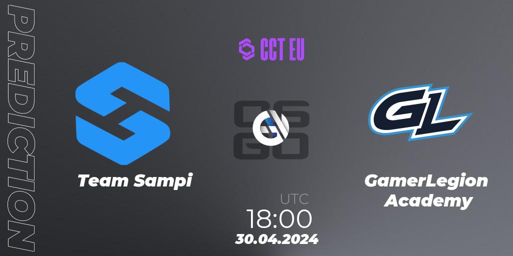Team Sampi - GamerLegion Academy: Maç tahminleri. 30.04.2024 at 19:35, Counter-Strike (CS2), CCT Season 2 Europe Series 2 