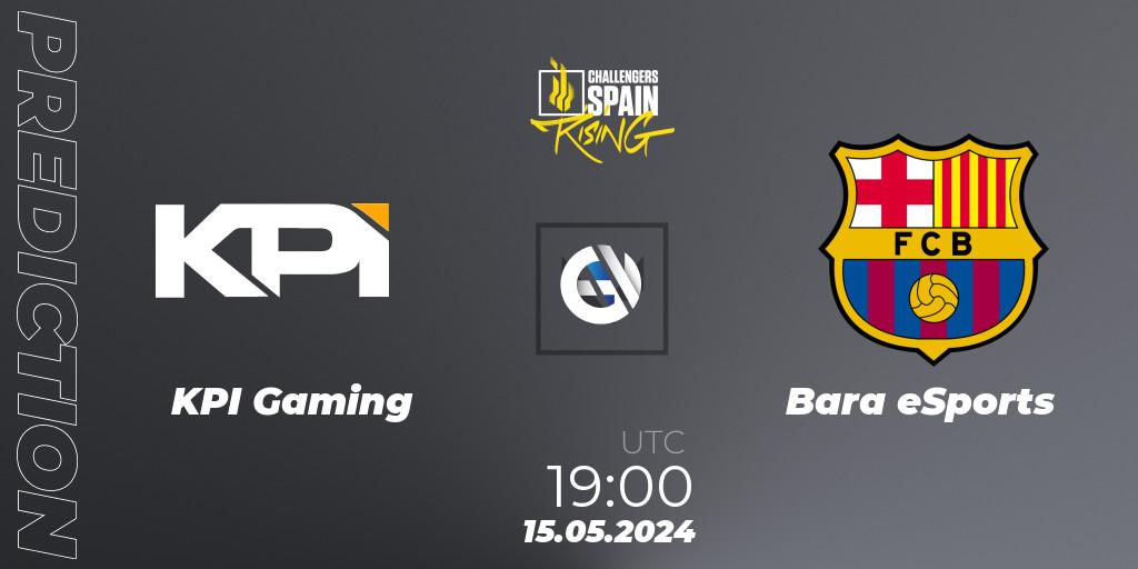 KPI Gaming - Barça eSports: Maç tahminleri. 15.05.2024 at 19:00, VALORANT, VALORANT Challengers 2024 Spain: Rising Split 2