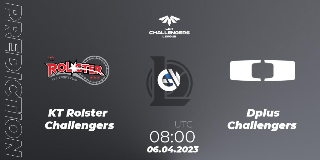 KT Rolster Challengers - Dplus Challengers: Maç tahminleri. 06.04.23, LoL, LCK Challengers League 2023 Spring