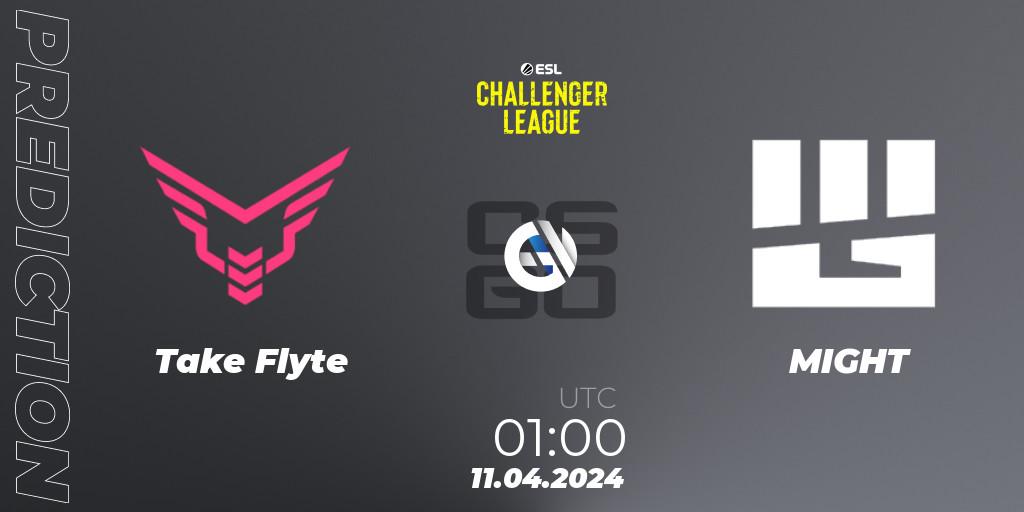 Take Flyte - MIGHT: Maç tahminleri. 11.04.24, CS2 (CS:GO), ESL Challenger League Season 47: North America