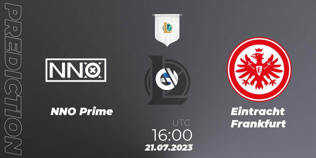 NNO Prime - Eintracht Frankfurt: Maç tahminleri. 21.07.2023 at 16:00, LoL, Prime League Summer 2023 - Group Stage