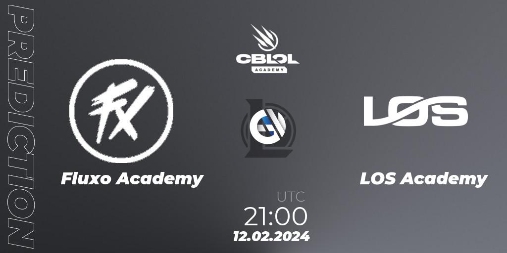 Fluxo Academy - LOS Academy: Maç tahminleri. 12.02.2024 at 22:00, LoL, CBLOL Academy Split 1 2024