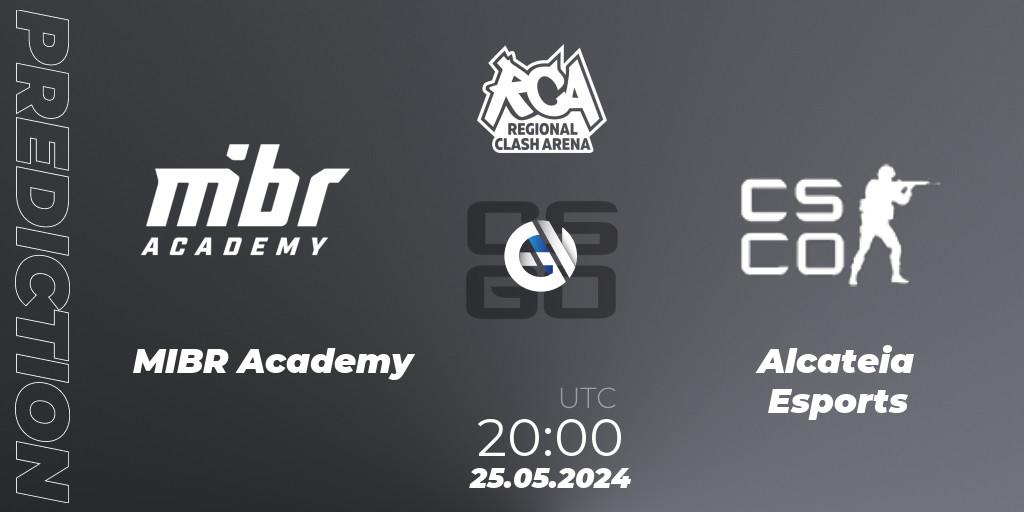 MIBR Academy - Alcateia Esports: Maç tahminleri. 25.05.2024 at 20:00, Counter-Strike (CS2), Regional Clash Arena South America: Closed Qualifier