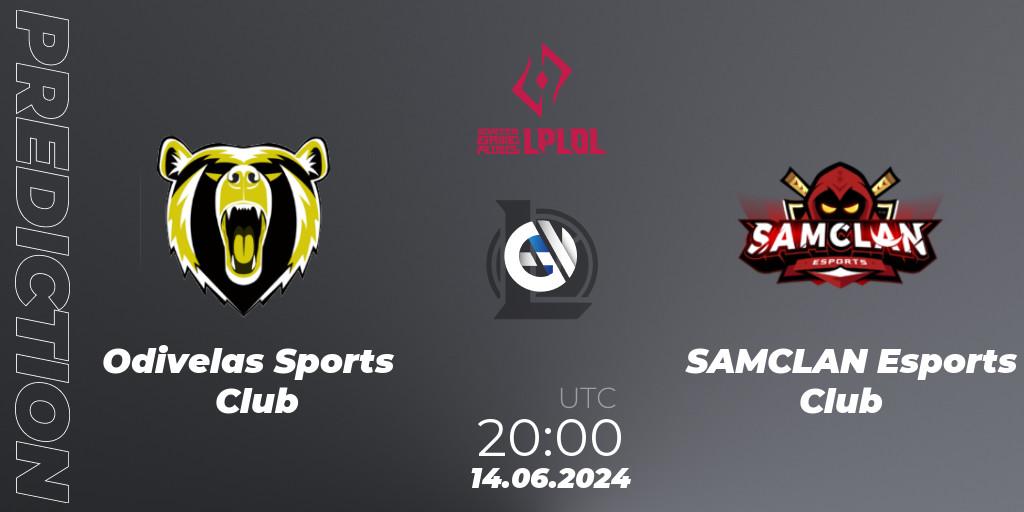 Odivelas Sports Club - SAMCLAN Esports Club: Maç tahminleri. 14.06.2024 at 20:00, LoL, LPLOL Split 2 2024