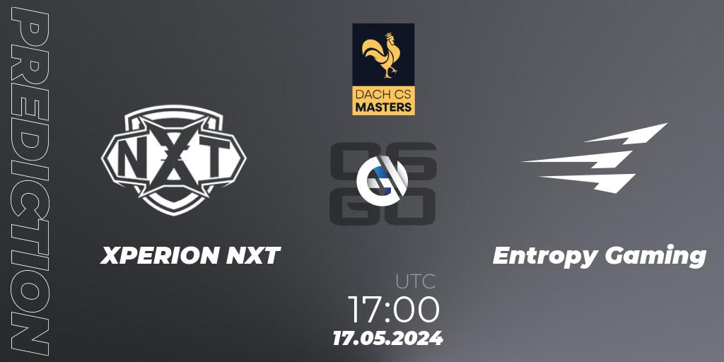 XPERION NXT - Entropy Gaming: Maç tahminleri. 17.05.2024 at 17:00, Counter-Strike (CS2), DACH CS Masters Season 1: Division 2