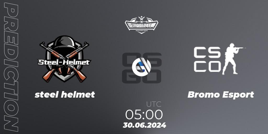 steel helmet - Bromo Esport: Maç tahminleri. 30.06.2024 at 05:00, Counter-Strike (CS2), Asian Super League Season 4: Preliminary Stage