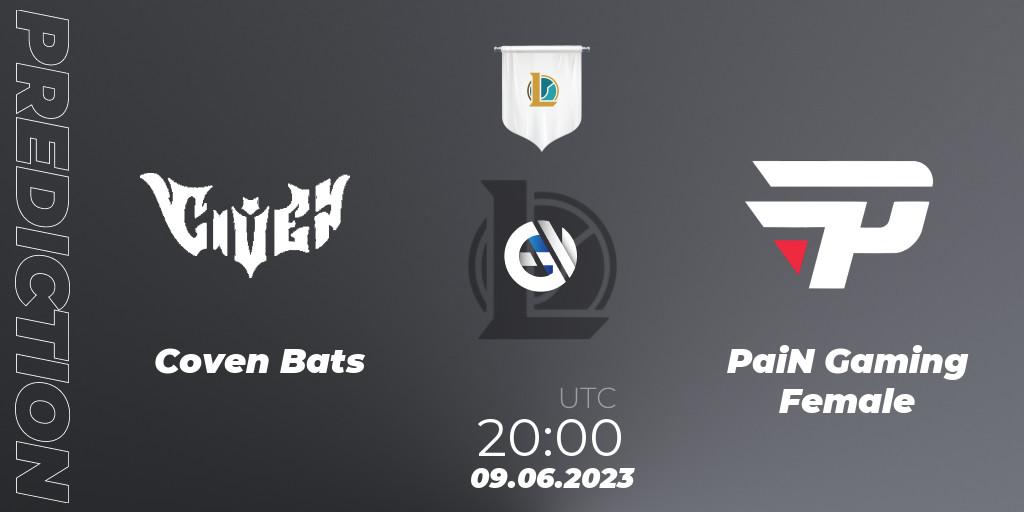 Coven Bats - PaiN Gaming Female: Maç tahminleri. 09.06.23, LoL, Ignis Cup 2023 Playoffs