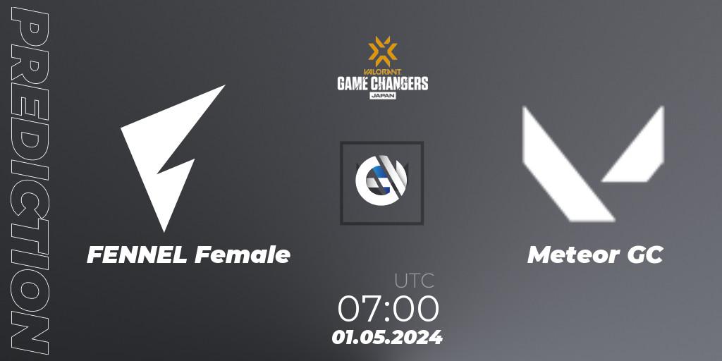 FENNEL Female - Meteor GC: Maç tahminleri. 01.05.2024 at 08:00, VALORANT, VCT 2024: Game Changers Japan Split 1