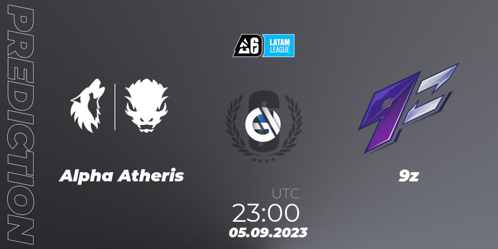 Alpha Atheris - 9z: Maç tahminleri. 05.09.2023 at 23:00, Rainbow Six, LATAM League 2023 - Stage 2