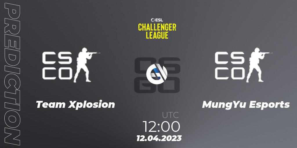 Team Xplosion - MungYu Esports: Maç tahminleri. 12.04.2023 at 12:00, Counter-Strike (CS2), ESL Challenger League Season 45: Asia-Pacific