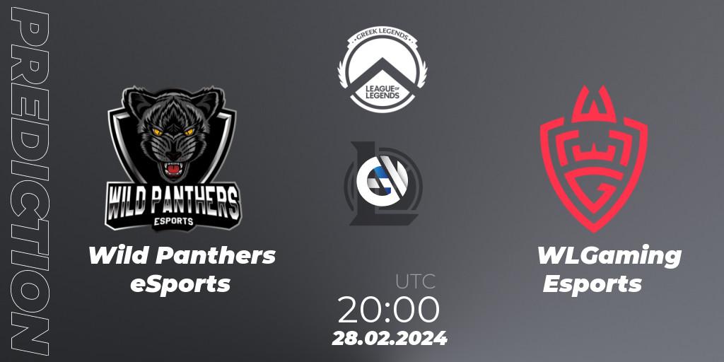 Wild Panthers eSports - WLGaming Esports: Maç tahminleri. 28.02.2024 at 20:00, LoL, GLL Spring 2024