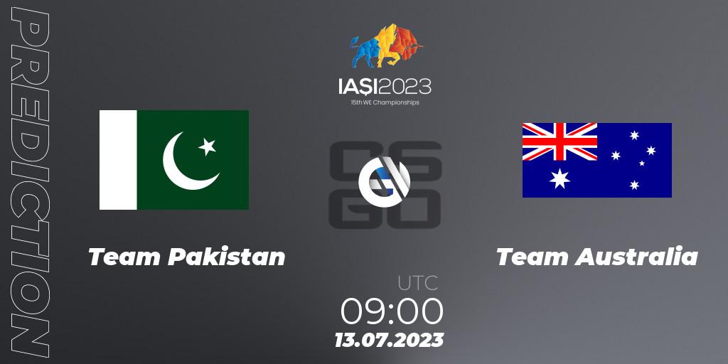 Team Pakistan - Team Australia: Maç tahminleri. 13.07.2023 at 09:00, Counter-Strike (CS2), IESF Asian Championship 2023