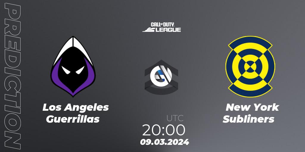 Los Angeles Guerrillas - New York Subliners: Maç tahminleri. 09.03.2024 at 20:00, Call of Duty, Call of Duty League 2024: Stage 2 Major Qualifiers