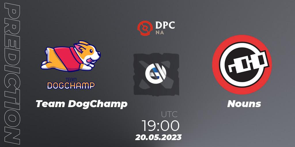 Team DogChamp - Nouns: Maç tahminleri. 20.05.23, Dota 2, DPC 2023 Tour 3: NA Division I (Upper)