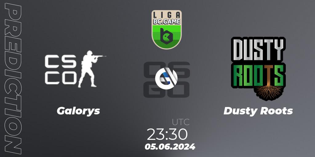 Galorys - Dusty Roots: Maç tahminleri. 13.06.2024 at 19:00, Counter-Strike (CS2), Dust2 Brasil Liga Season 3