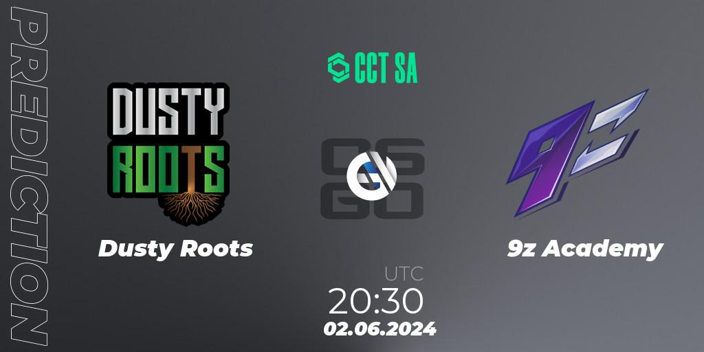 Dusty Roots - 9z Academy: Maç tahminleri. 02.06.2024 at 20:30, Counter-Strike (CS2), CCT Season 2 South America Series 1