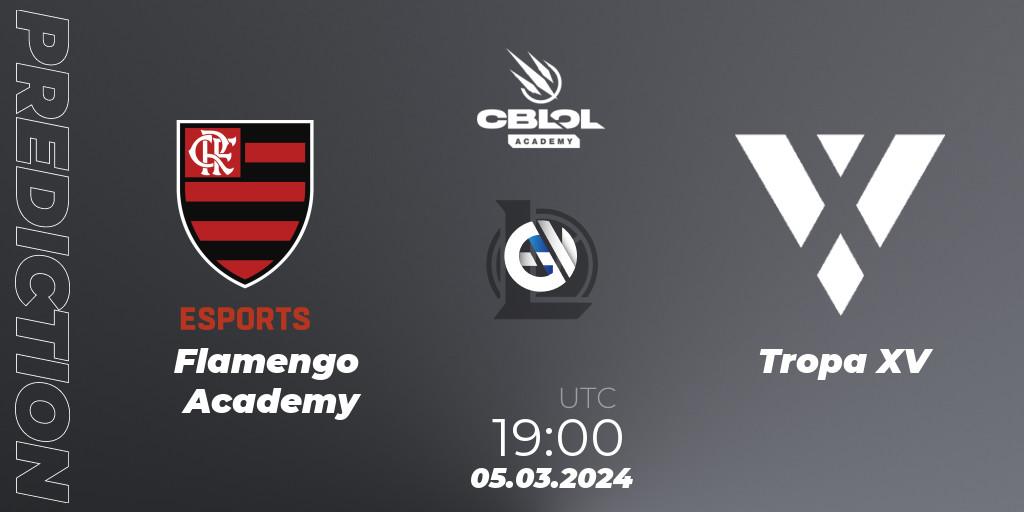 Flamengo Academy - Tropa XV: Maç tahminleri. 05.03.2024 at 19:00, LoL, CBLOL Academy Split 1 2024