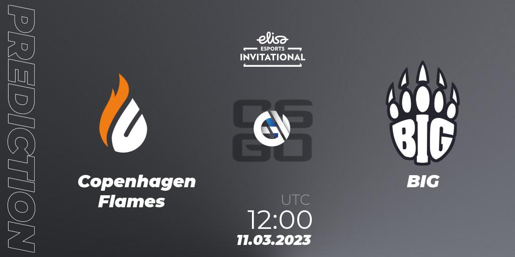Copenhagen Flames - BIG: Maç tahminleri. 11.03.23, CS2 (CS:GO), Elisa Invitational Winter 2023